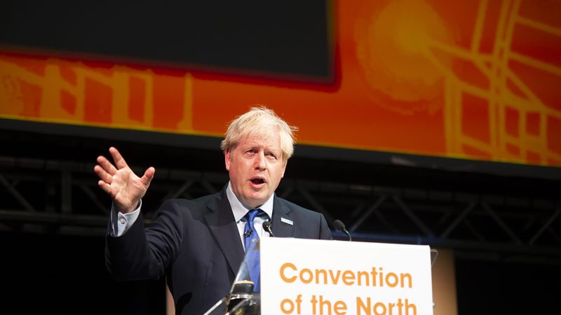 Boris Johnson speaks at The Convention of the North with NP11
